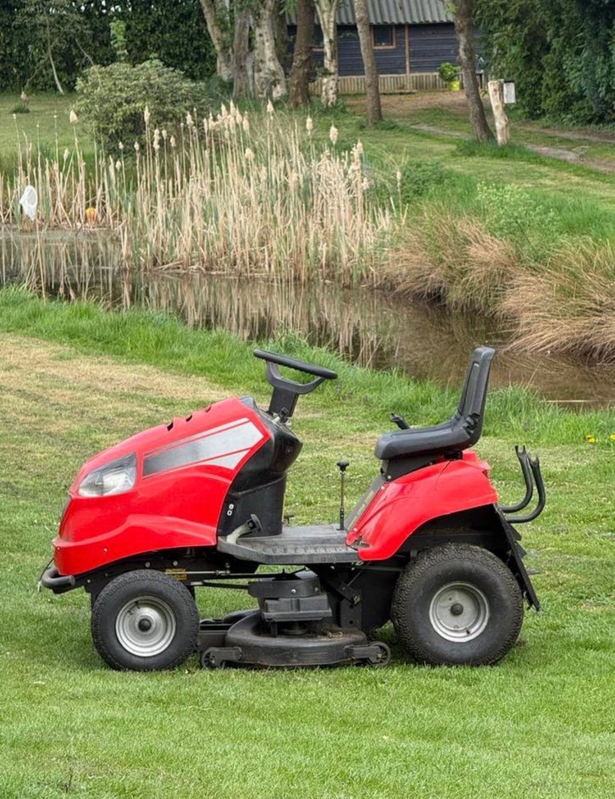 Ags Starlet Zitmaaier 102 cm - Nieuwe Motor, Ophalen of Verzenden, Gebruikt, Mulchfunctie, 90 tot 120 cm