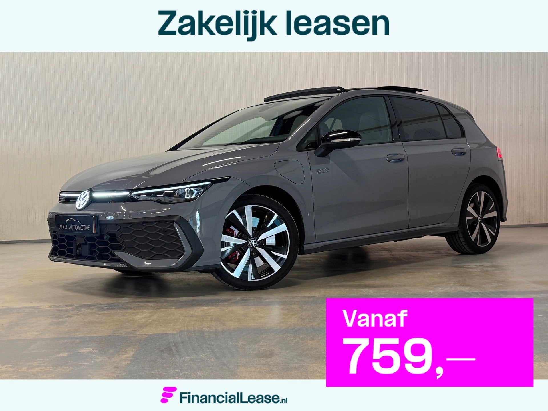 Volkswagen Golf 1.5 eHybrid GTE | HUD | PANO | NARDO GREY |, 77 km/l, Euro 6, 4 cilinders, Bedrijf