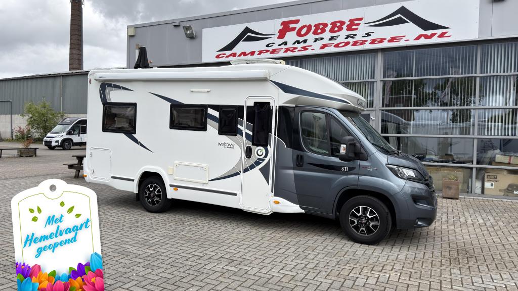 Ruimtewonder onder de 7m Met slechts 33dkm De Chausson 611, Caravans en Kamperen, Campers, Fiat, Buitenlamp, Cassettetoilet, Standkachel