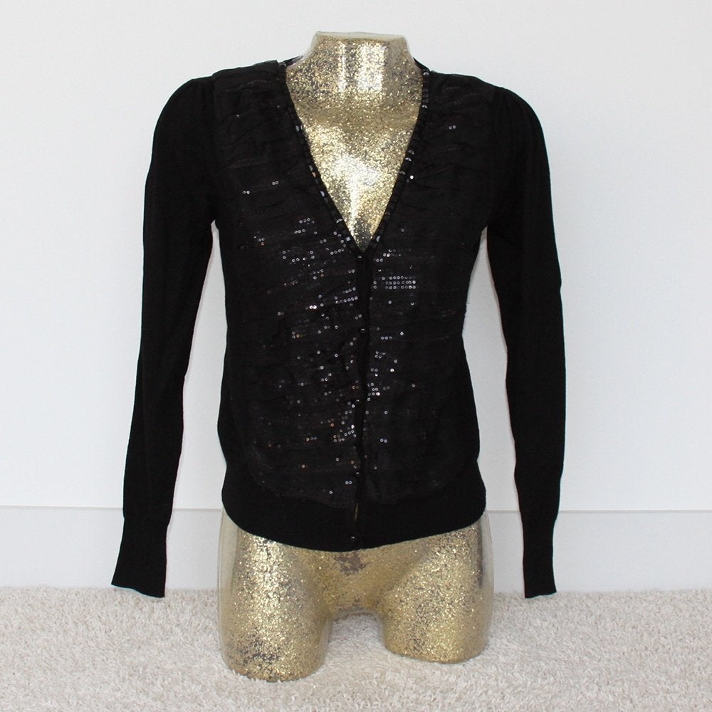 Mooi Sweewe Glitter Vestje (M/L) € 20,-, Maat 38/40 (M), Sweewe, Zwart, Ophalen of Verzenden