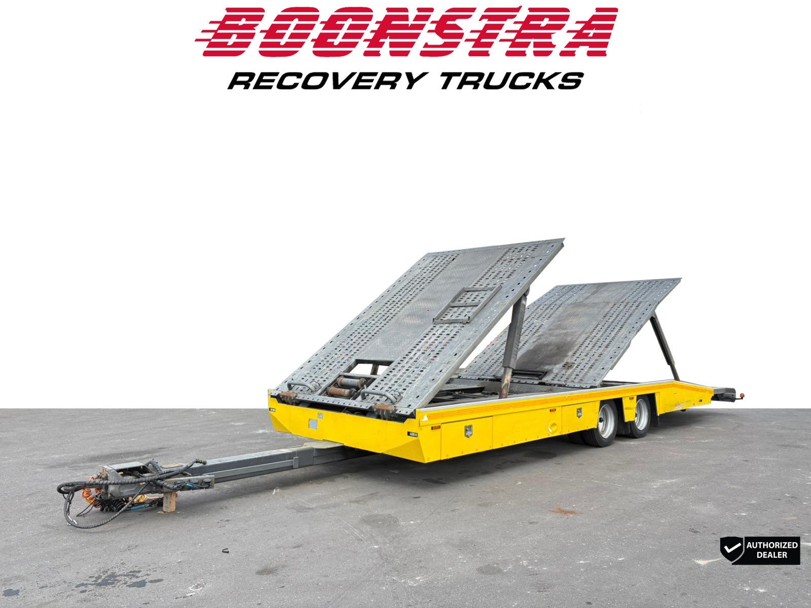 Tijhof TA-12000 3 Cars-Winch-Extendable Aanhanger (bj 2019), Overige brandstoffen, Origineel Nederlands, Bedrijf, Aanhangers en Opleggers