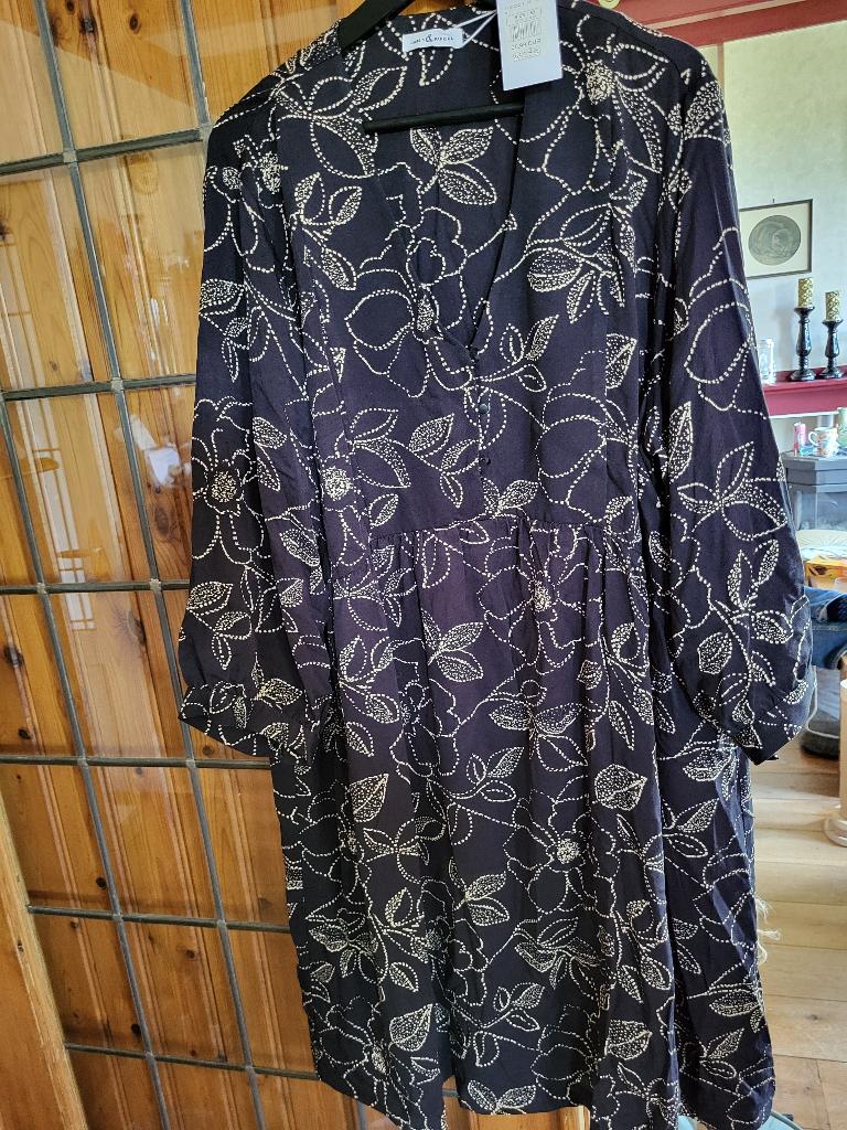 nieuw Cassis & Paprika zwarte jurk mt 52, Kleding | Dames, Grote Maten, Nieuw, Ophalen of Verzenden, Paprika, Jurk