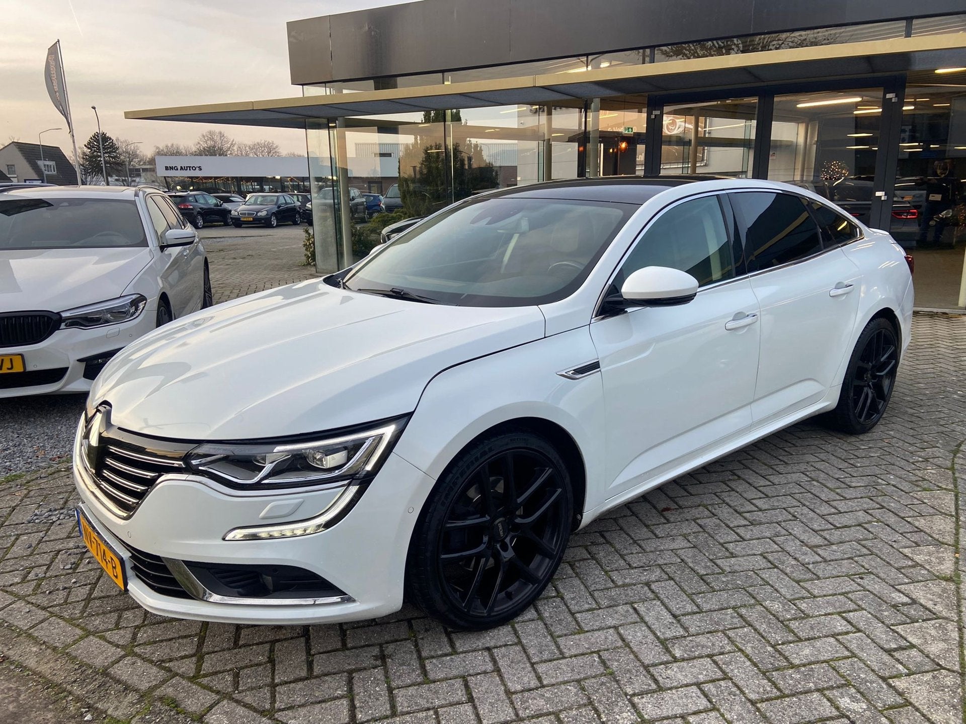 Renault Talisman 1.6 TCe Intens|Cam|Stoelverw.|Sfeer|Keyless, 1618 cc, Gebruikt, 4 cilinders, Leder en Stof