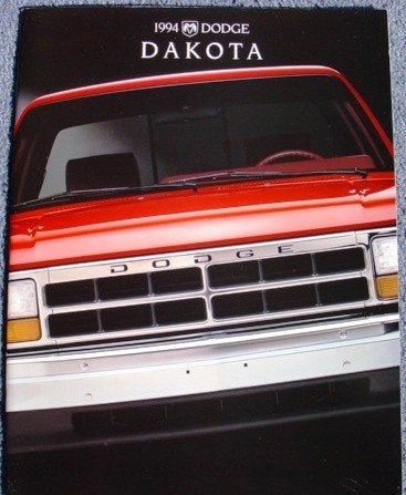 Dodge Dakota 1994 brochure USA, Verzenden, Zo goed als nieuw, Overige merken