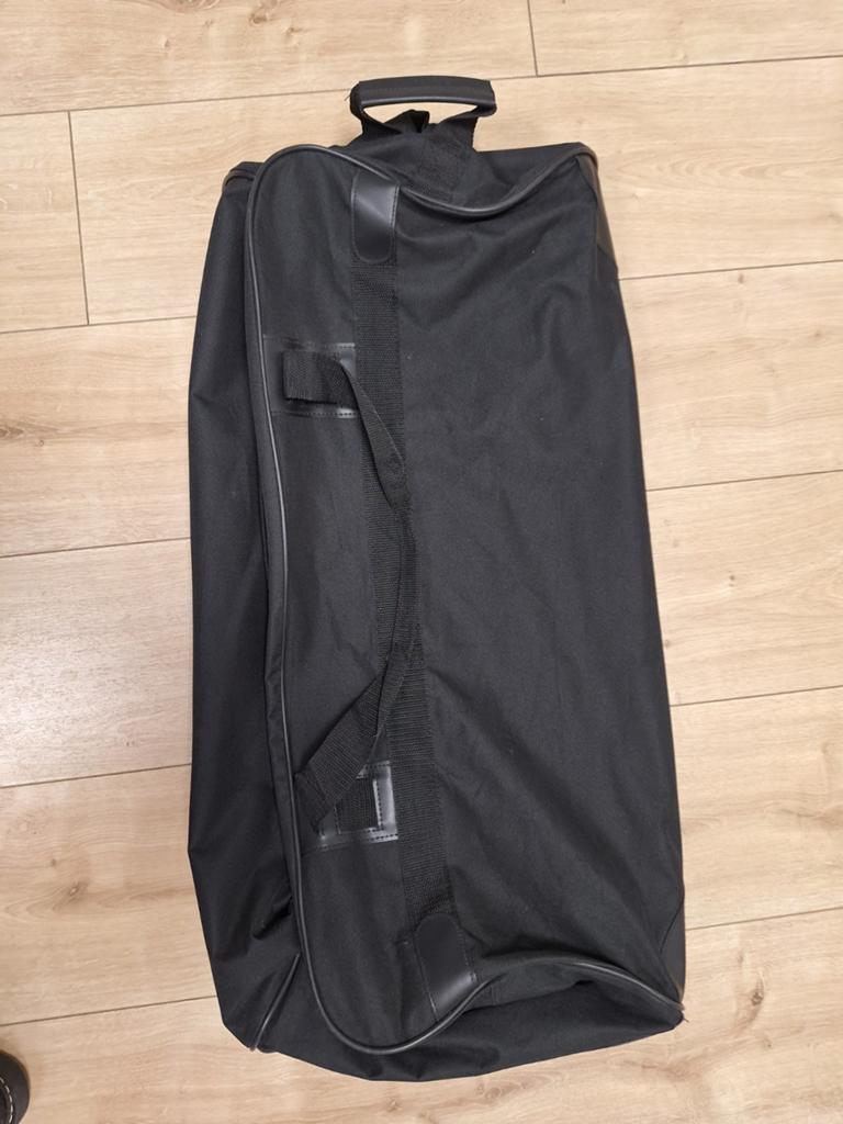 Sibel Kappers Reistas Roller Bag - Nylon Zwart, 30 cm of meer, Gebruikt, Zwart, 60 tot 80 cm
