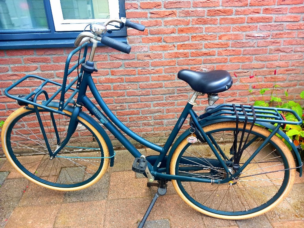 Dames fiets Batavus, Ophalen, Terugtraprem, Gebruikt, Versnellingen