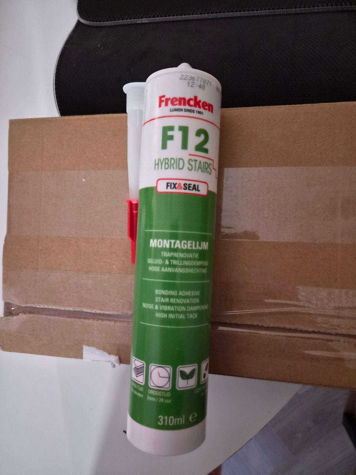 6x Frencken F12 Hybrid Stairs Montagelijm - Nieuw, Doe-het-zelf en Verbouw, Ophalen of Verzenden, Nieuw