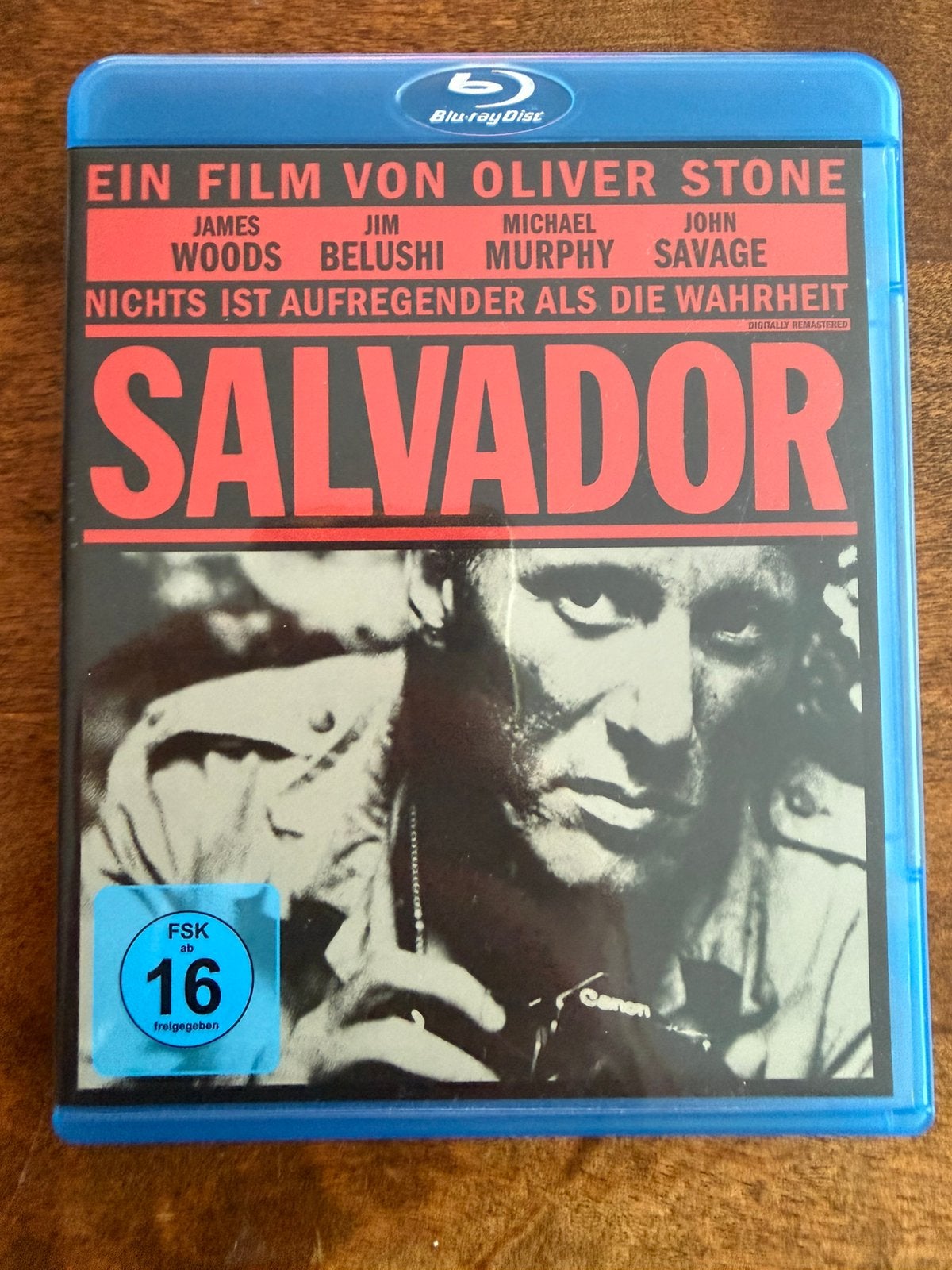 Blu Ray Salavador met James Woods, Engels, Vanaf 16 jaar, Film, Drama