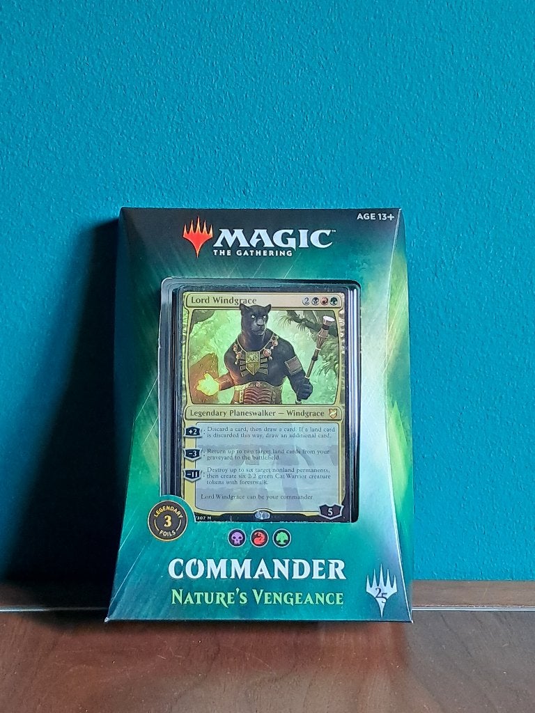 Nature's Vengeance, Ongeopende Commander Deck, Verzenden, Nieuw, Speeldeck