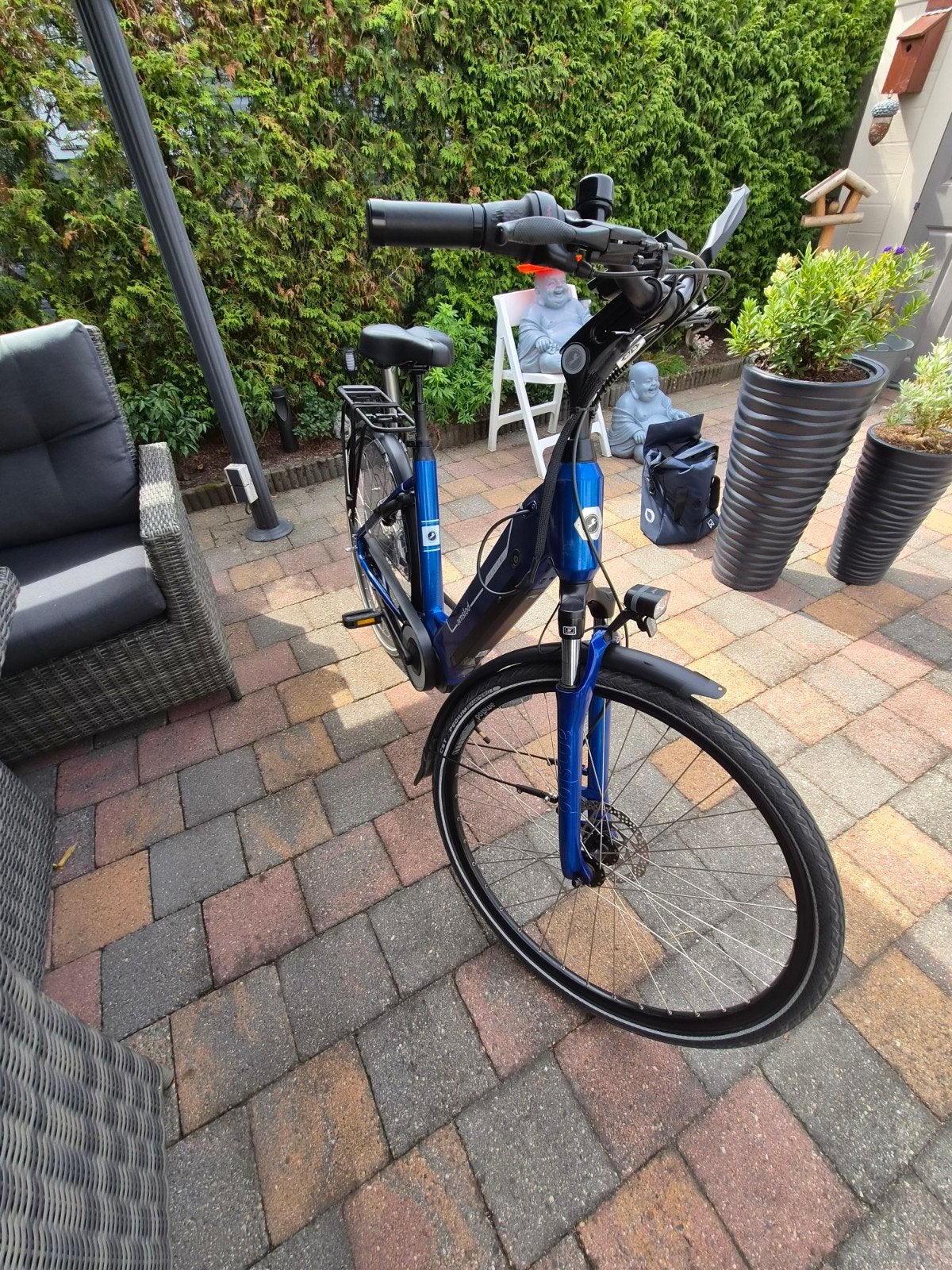 Amslod elektrische fiets - zo goed als nieuw, Overige merken, Ophalen of Verzenden, Zo goed als nieuw, 51 tot 55 cm