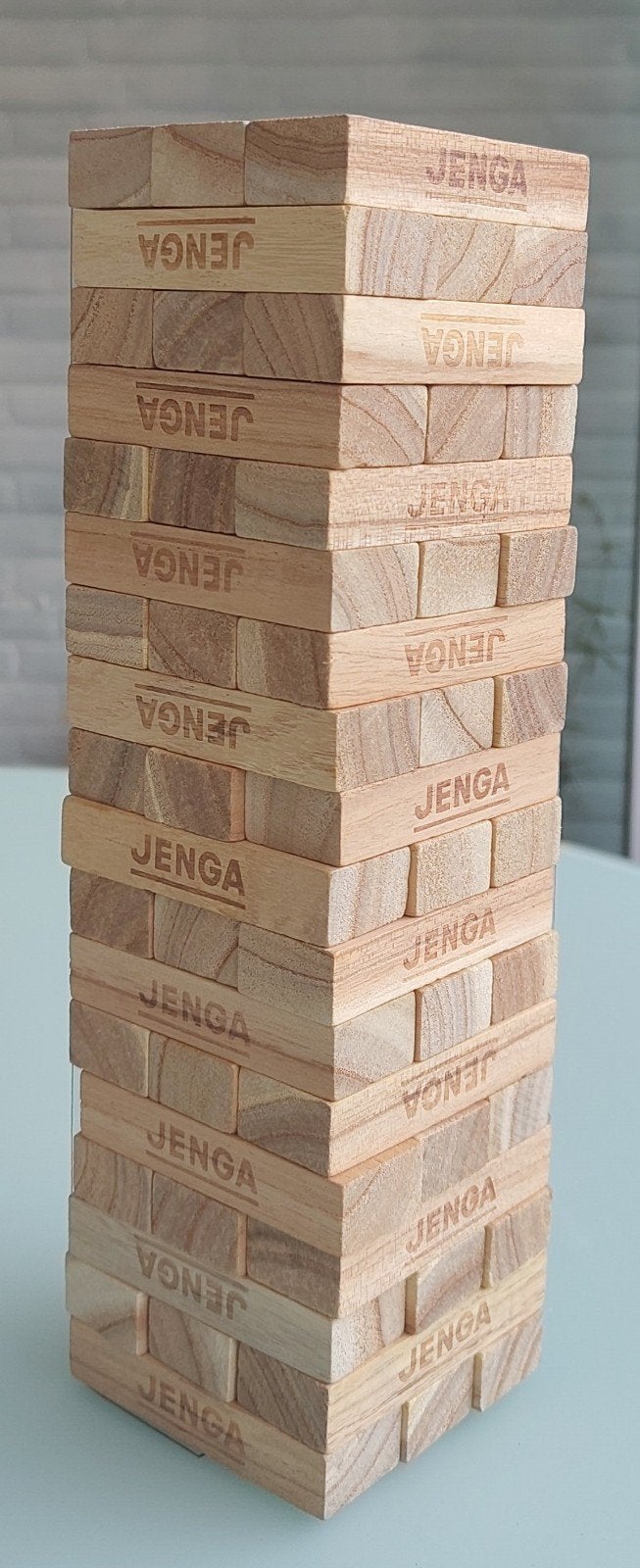 Jenga - Het klassieke stapelspel voor jong en oud, Hobby en Vrije tijd, Gezelschapsspellen | Overige, Vijf spelers of meer, Ophalen of Verzenden