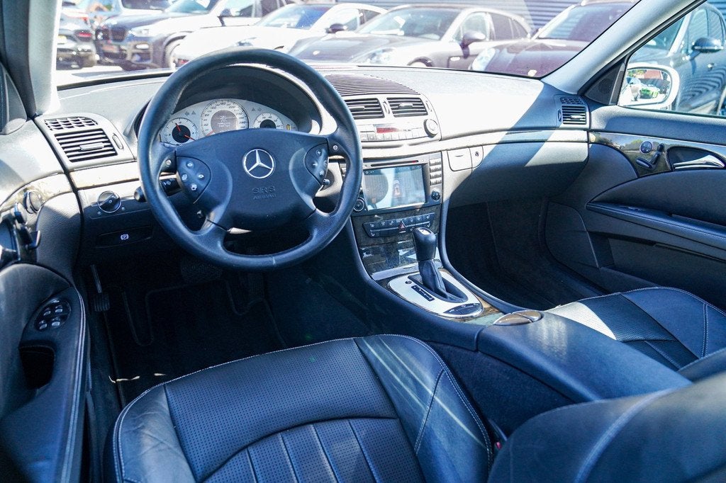 Mercedes-Benz E-klasse AMG 55 | Schuif/kanteldak | Automaat, Auto's, Automaat, Achterwielaandrijving, Gebruikt, Leder