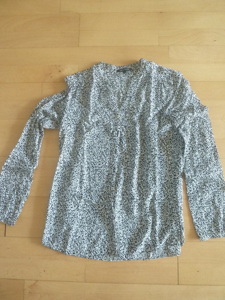 Marc O'Polo mooie zwart witte Blouse. Maat 36, Kleding | Dames, Overige kleuren, Ophalen of Verzenden, Zo goed als nieuw, Marc O'Polo