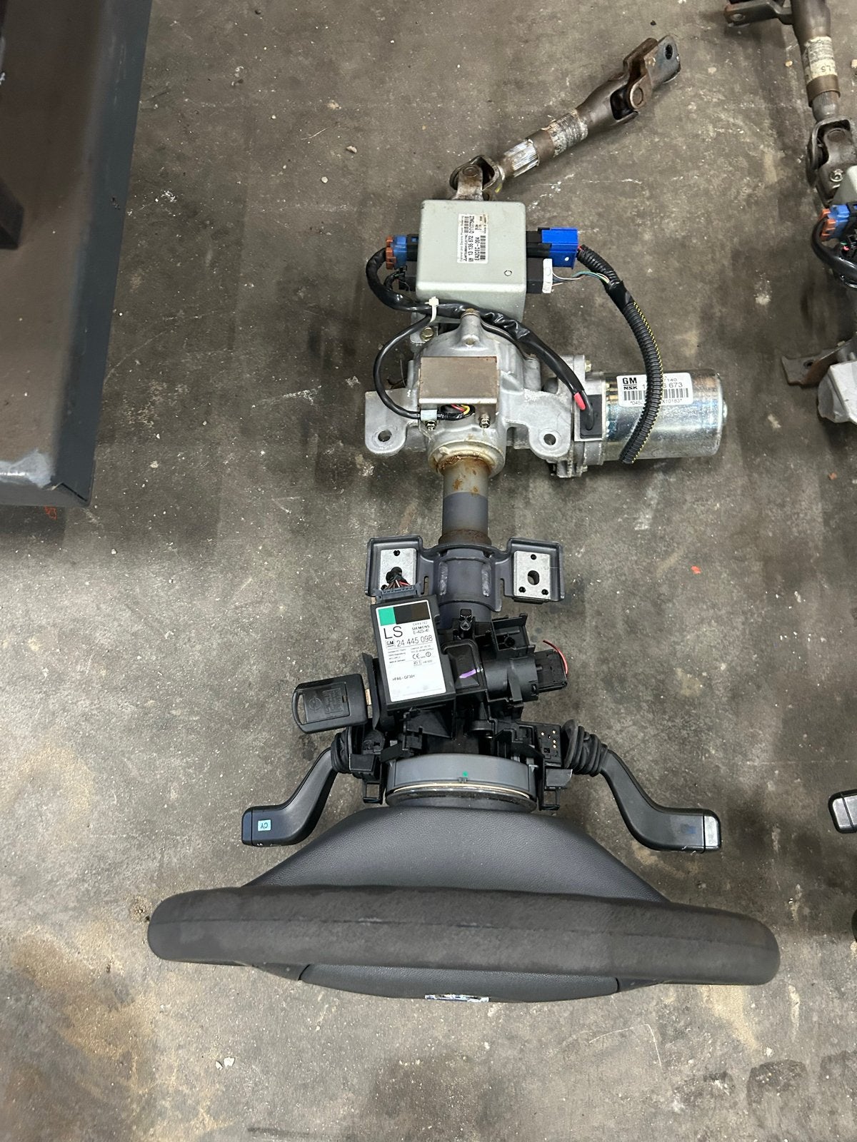 Opel Corsa C elektrische stuurkolom voor oldtimer/autosport, Ophalen, Gebruikt