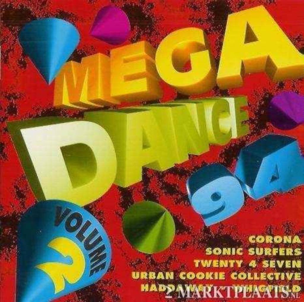 Mega Dance '94 Vol.2, Cd's en Dvd's, Cd's | Dance en House, Ophalen of Verzenden, Zo goed als nieuw, Overige genres