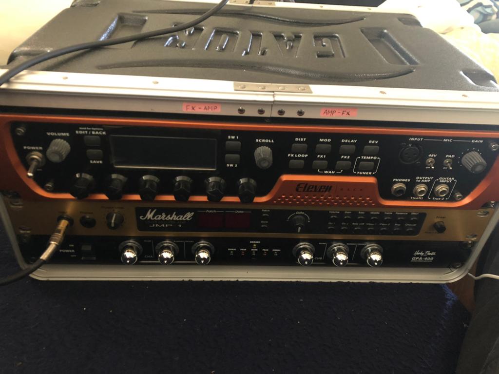 Eleven rack - effect pedal without fightcase rack, Muziek en Instrumenten, Ophalen of Verzenden, Zo goed als nieuw, Delay of Echo