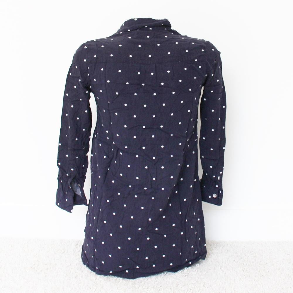 Mooie 6ixty 8ight Vintage Blouse 100% Viscose (S)- 43 € 20,-, Kleding | Dames, Blouses en Tunieken, Blauw, Zo goed als nieuw, Maat 36 (S)