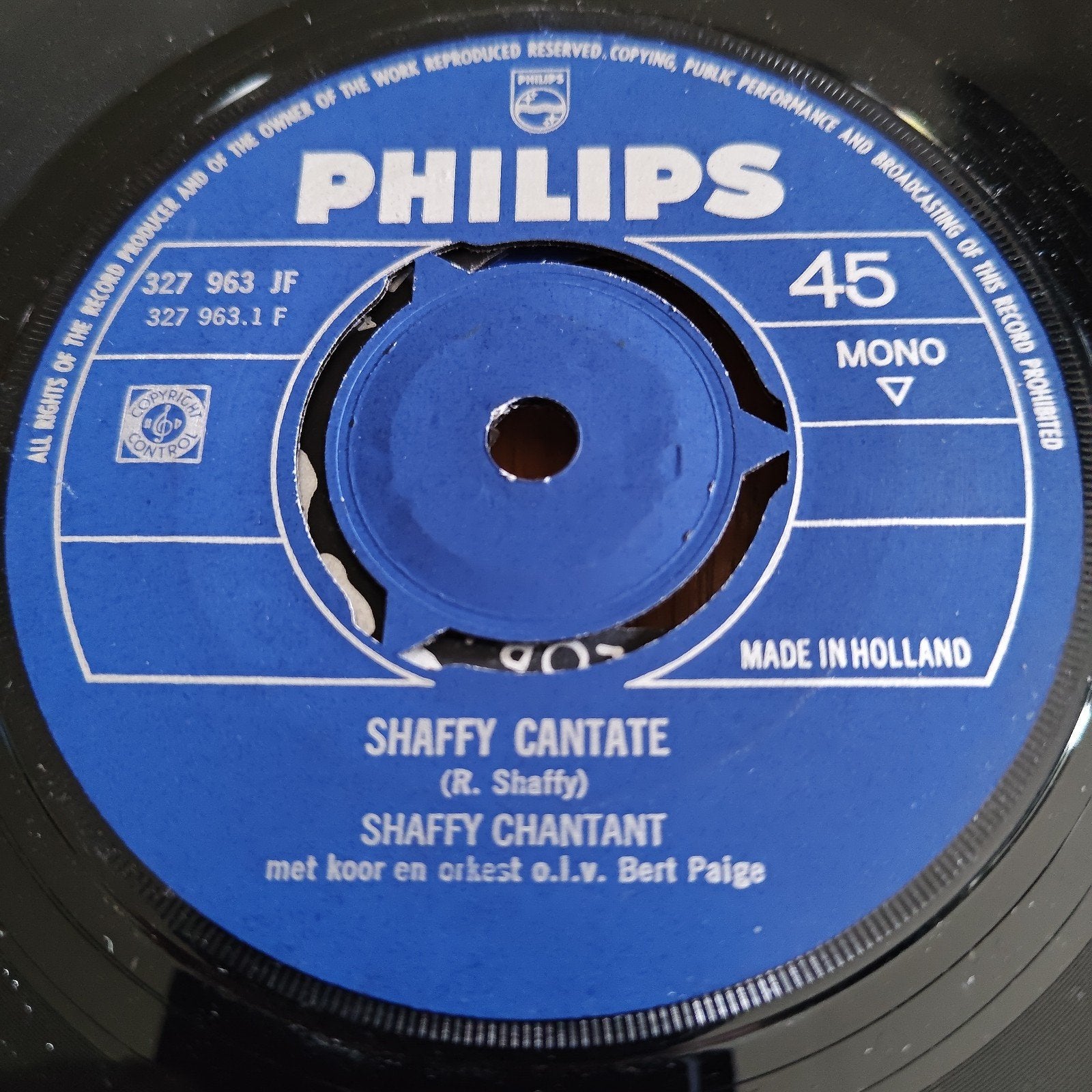 Ramses Shaffy - Shaffy Cantate  Shaffy Chantant (Vinyl), Gebruikt, Originele persing, 7 inch, Ophalen of Verzenden