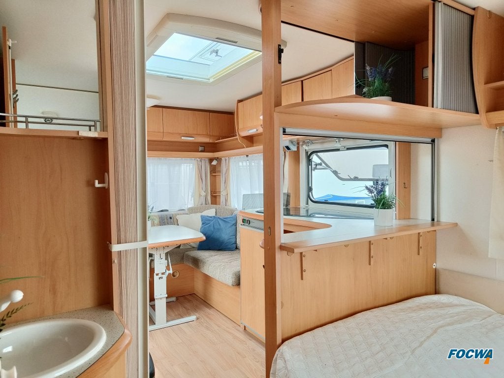Beyerland Sprinter Sport 450 FB Mover Fransbed Zit Tent, Caravans en Kamperen, Caravans, Rondzit, Bedrijf, 750 - 1000 kg, Beyerland