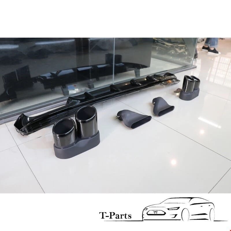 Audi A7 S7 achterbumper spoiler diffuser look bodykit s line, Info@fabrikant.eu, Fabrikant BV, Nieuw, Achter