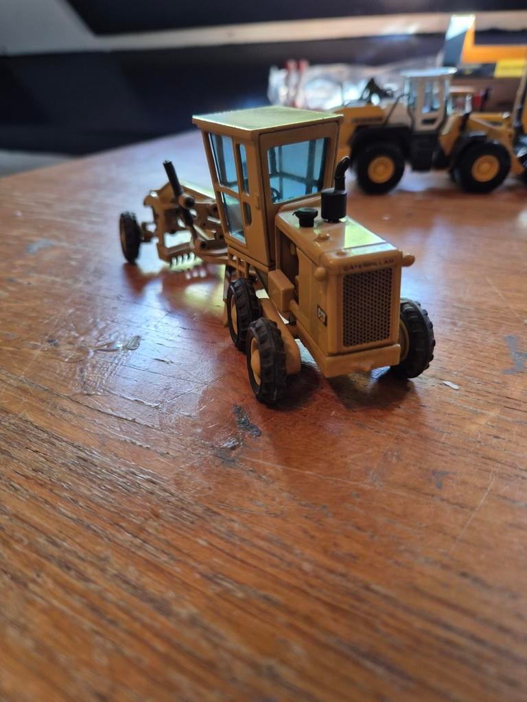 Joal Miniatures Caterpillar 12G Grader - Made in Spain, Hobby en Vrije tijd, Modelbouw | Auto's en Voertuigen, Gebruikt, Overige typen