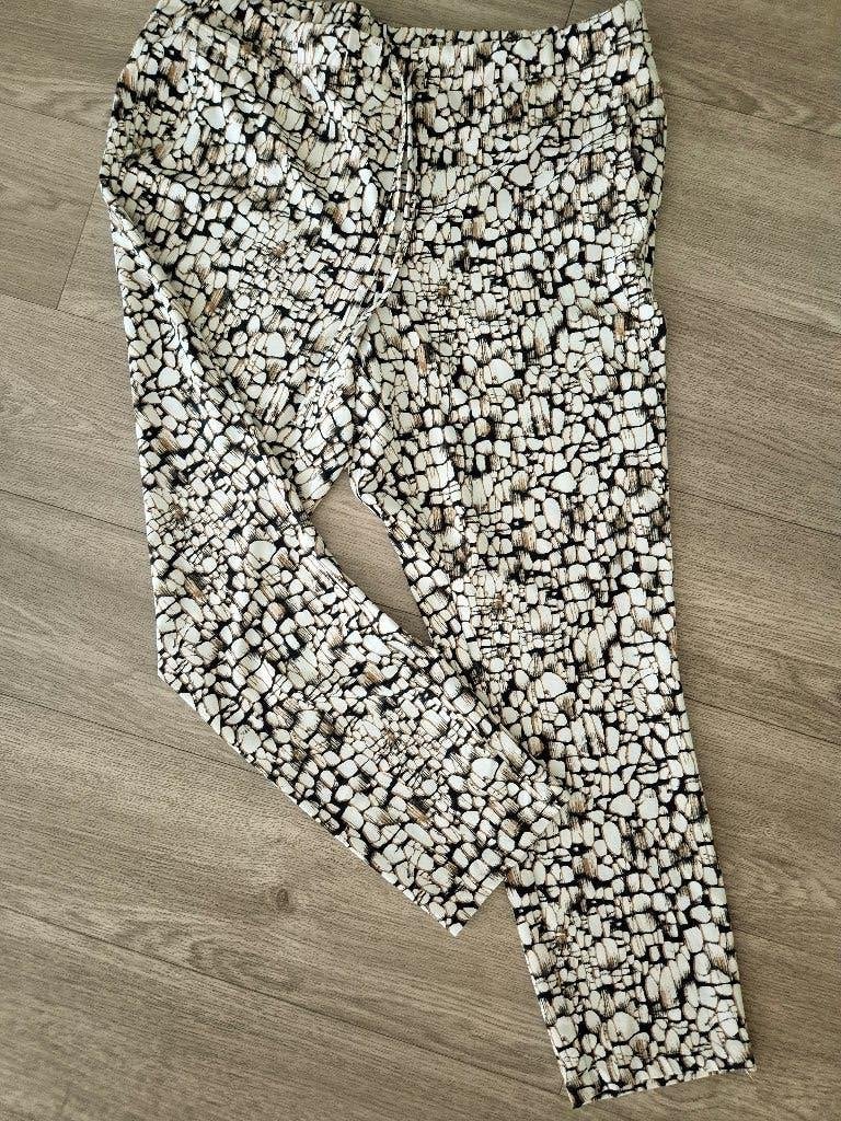 Broek van travelstof, Dreamstar, Meerkleurig, Maat 42/44 (L), Ophalen of Verzenden