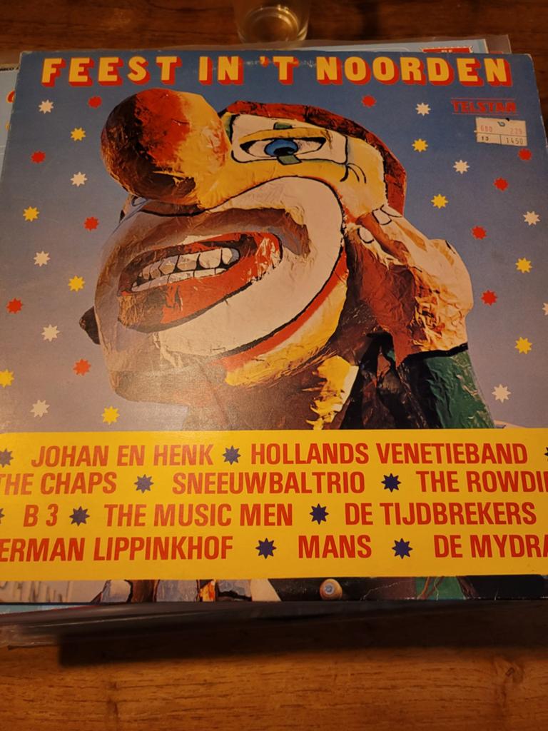 Feest in 't Noorden - Diverse Artiesten LP, Cd's en Dvd's, Vinyl | Nederlandstalig, Gebruikt, Ophalen of Verzenden, Levenslied of Smartlap