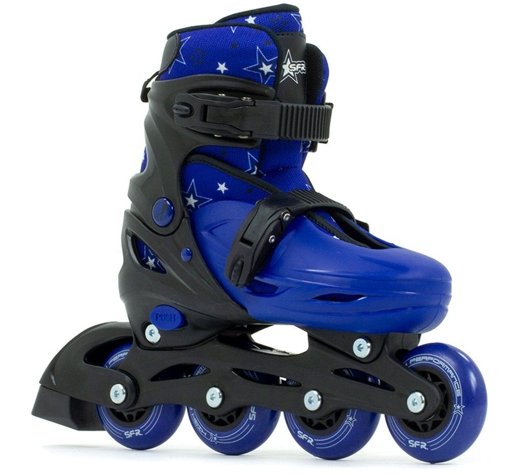 SFR Plasma Inline Skates Verstelbaar Maat 33-37 Blue KOOPJE!, Verstelbaar, Kinderen, Nieuw, Ophalen of Verzenden