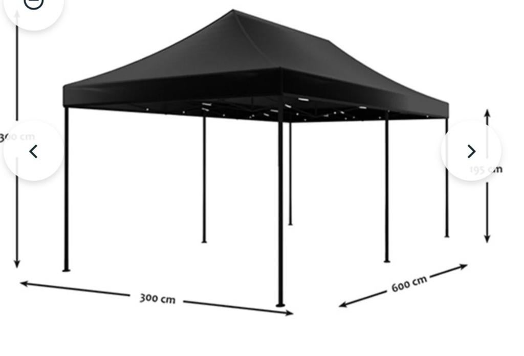 easy up partytent  3x6, Ophalen of Verzenden, Nieuw, 5 tot 8 meter, Partytent
