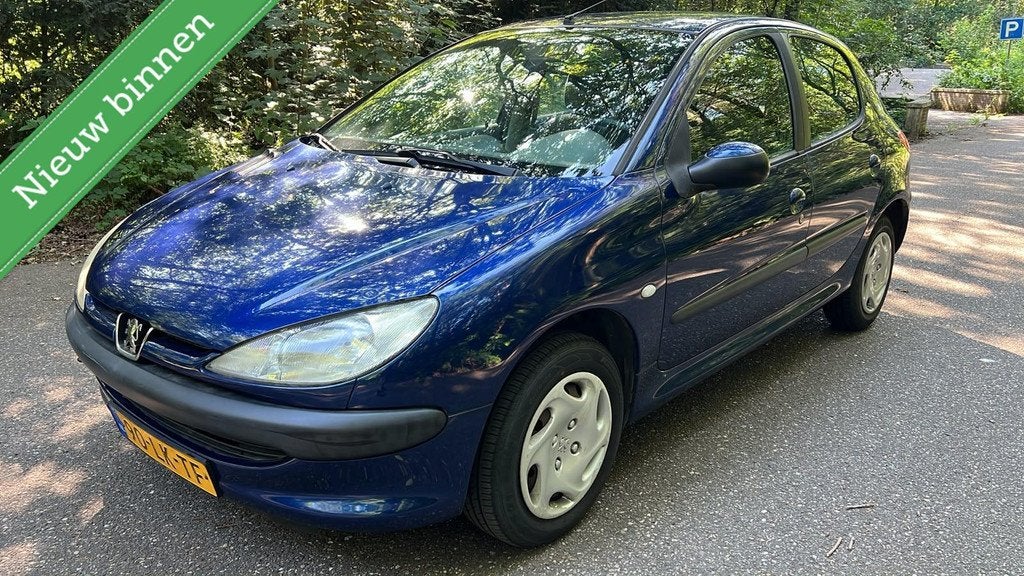 Peugeot 206 1.4 X-line, Auto's, Peugeot, Voorwielaandrijving, 31 €/maand, 4 cilinders, Blauw