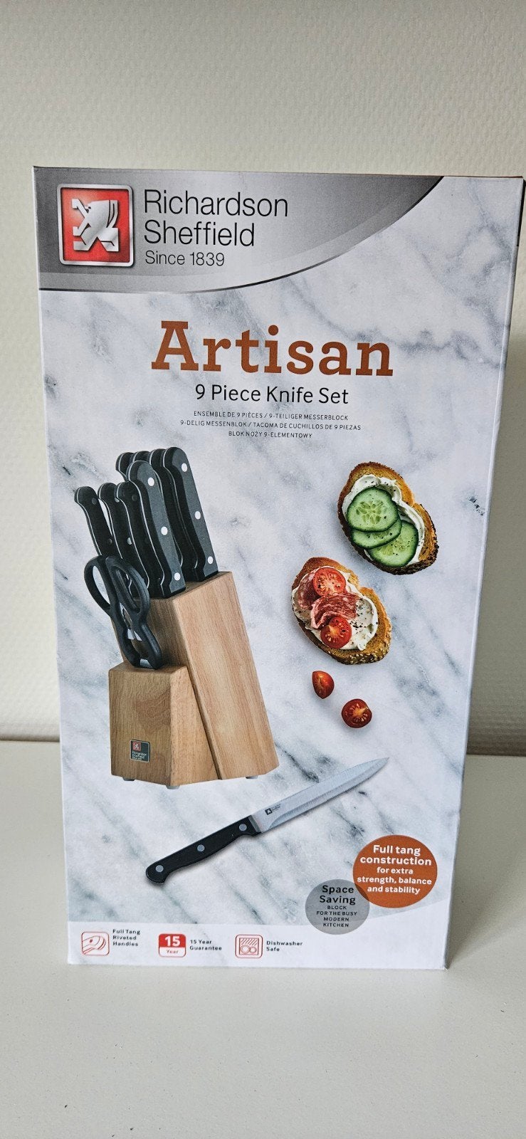 Artisan Messenset 9 delig, Ophalen, Nieuw