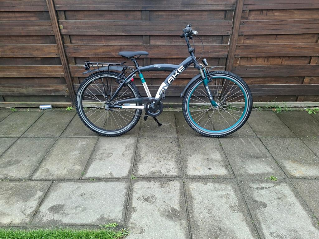 Batavus Snake 26inch, Ophalen, Zo goed als nieuw, 26 inch of meer, Versnellingen