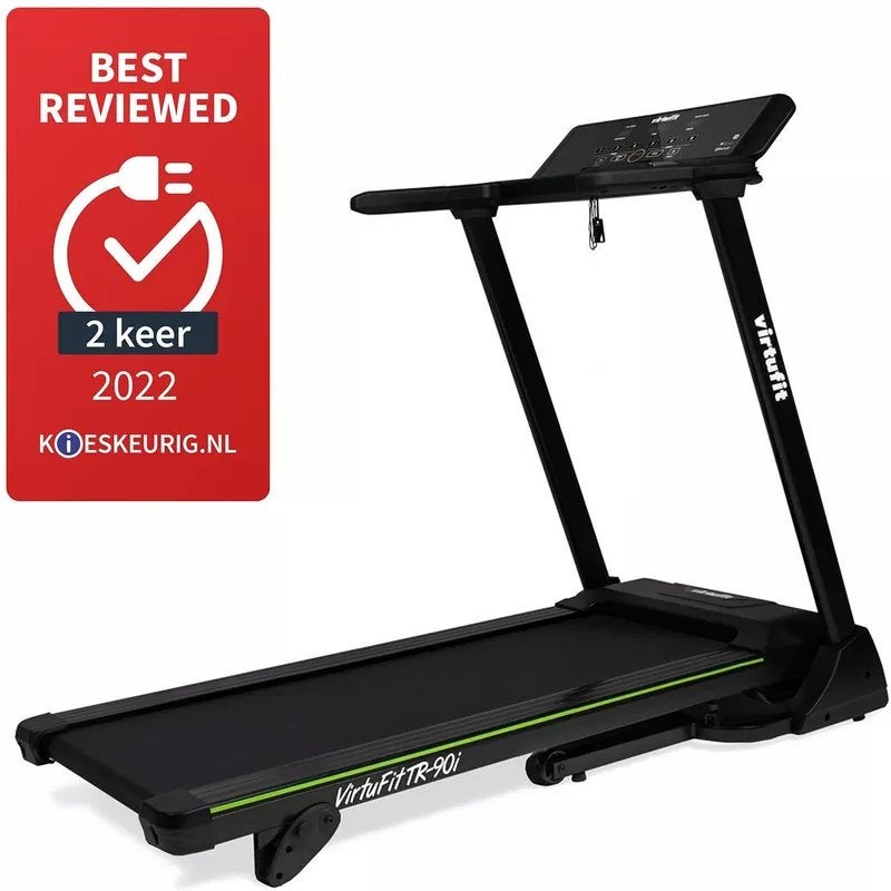 VirtuFit TR-90i inklapbare robuste loopband 14 km/u, 120 kg., Sport en Fitness, Ophalen, Zo goed als nieuw, Metaal, Loopband