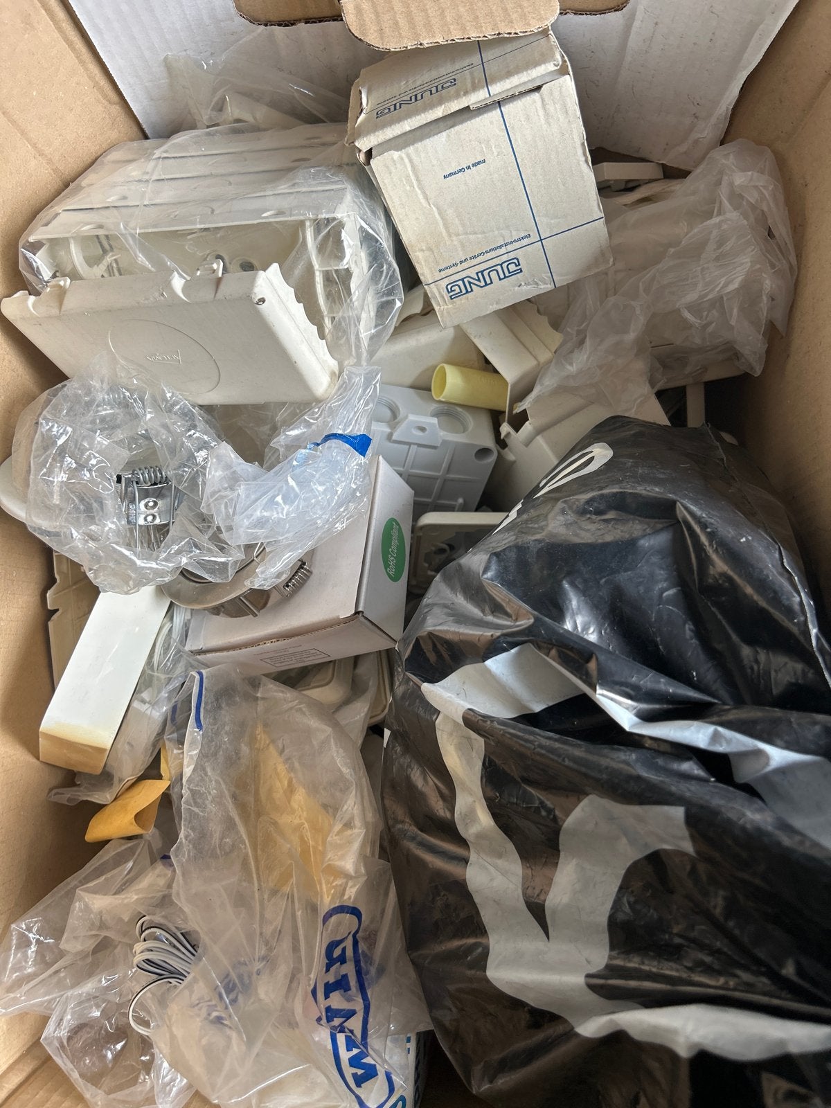 Diverse Elektra Materialen: Inbouw, Opbouw, Stopcontacten, S, Ophalen of Verzenden, Gebruikt, Overige merken, Stopcontact