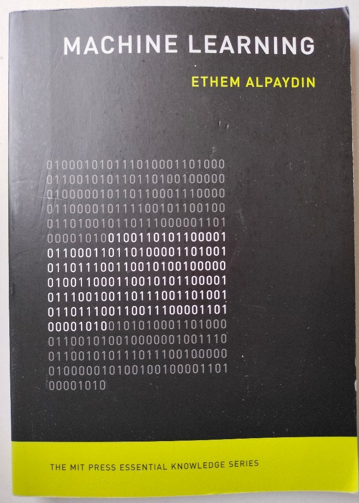 Machine Learning ISBN 9780262529518., Boeken, Gelezen, Ethem Alpaydin, Verzenden, Niet van toepassing
