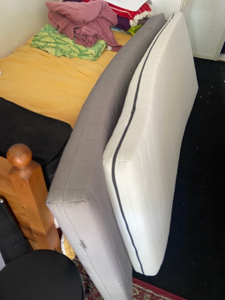 Matras Ikea wit of gries 80x200cm, Ophalen, Gebruikt, Eenpersoons, 80 cm