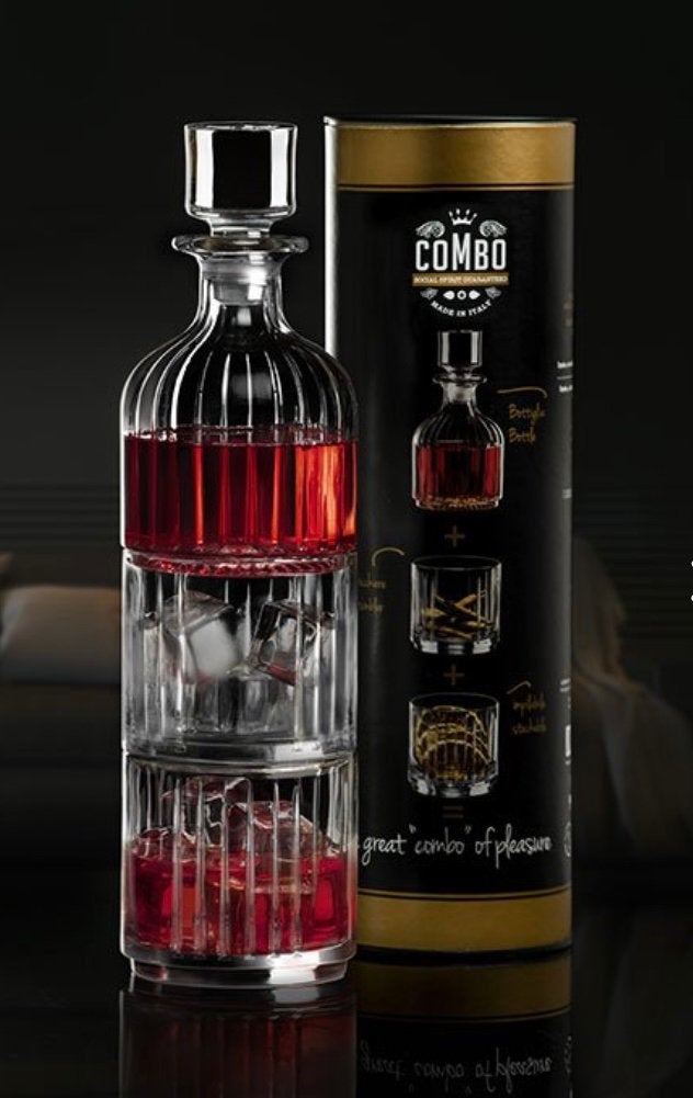 RCR Timeless Combo (whiskey) set, Verzamelen, Ophalen of Verzenden, Nieuw, Kristal, Glas of Glazen