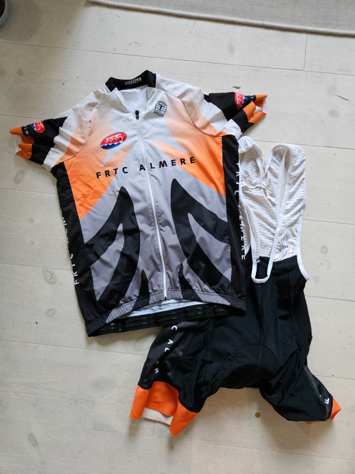 wielrenkleding setje shirt en broek Bioracer XL dames, Ophalen of Verzenden