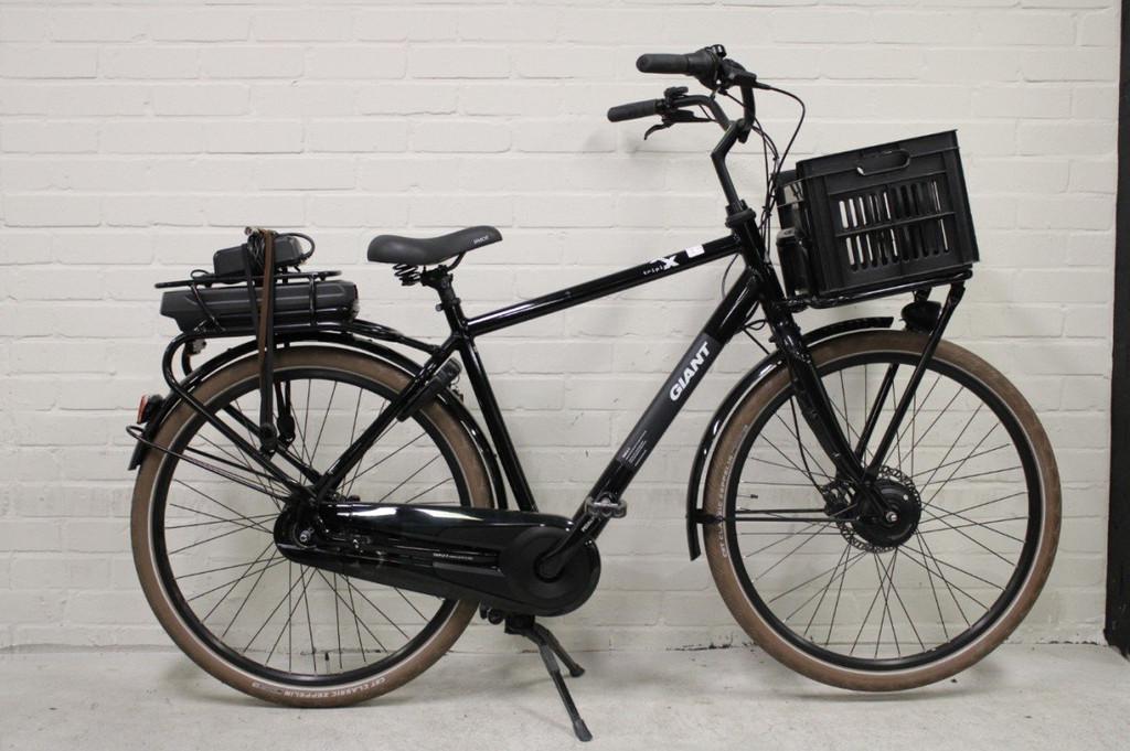 Giant TripleX E+ 1GTS-WOB Heren Zwart 2022, Fietsen en Brommers, Elektrische fietsen, Gebruikt, Giant