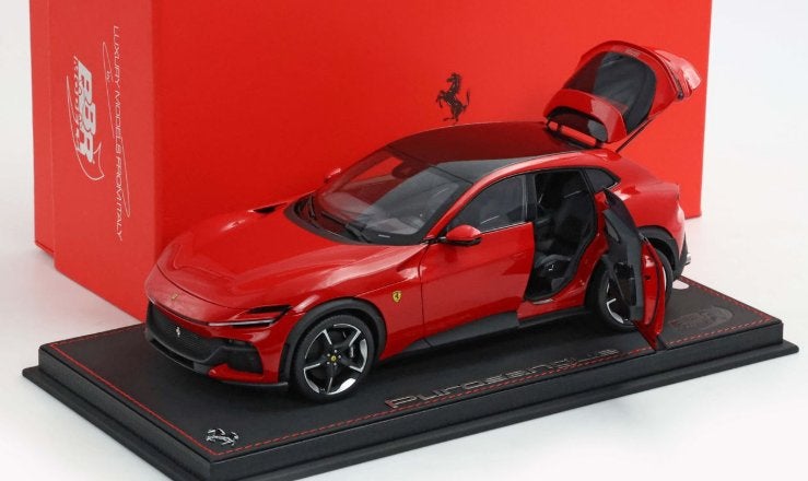 Ferrari Purosangue Rood 1:18 HE180052 BBR-Diecast PRE-ORDER, Ophalen of Verzenden, Nieuw, Auto, Overige merken