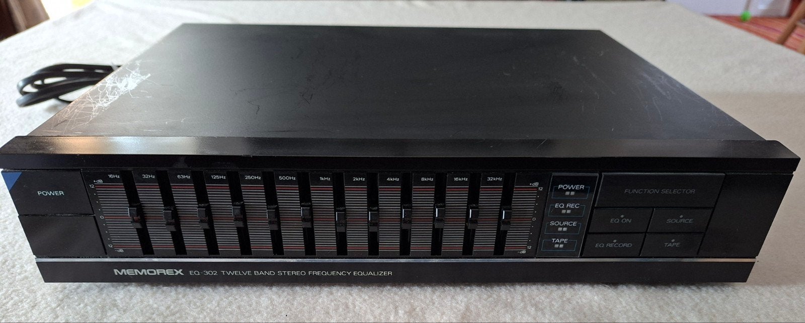 Memorex EQ-302 Twelve Band Stereo Grafische Equalizer, Gebruikt, Ophalen, Overige merken, Minder dan 60 watt