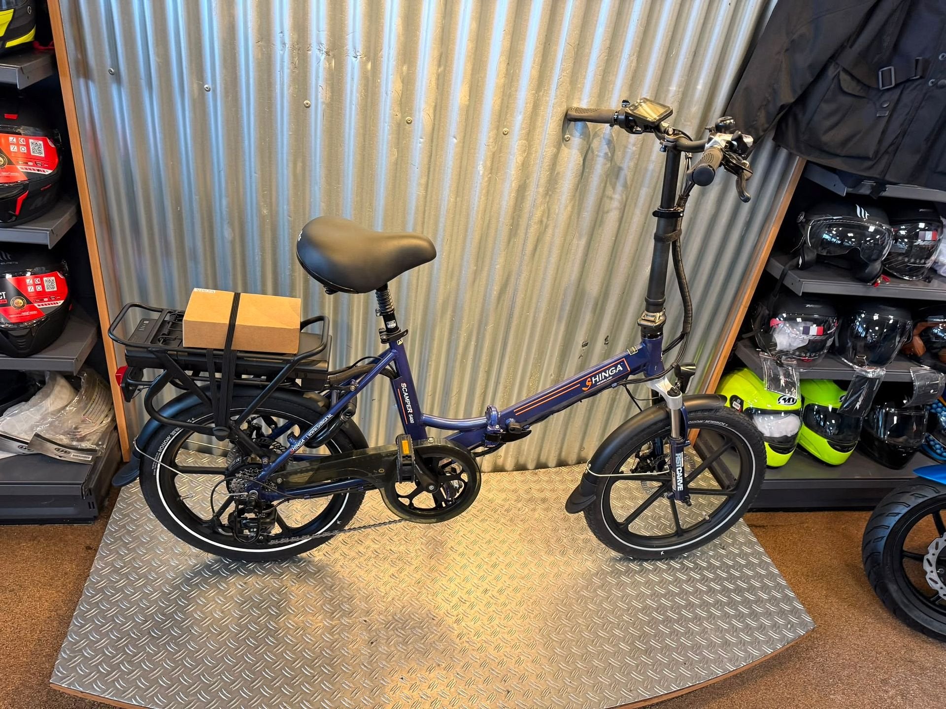 La Cross Scamper S400 Elektrische vouwfiets in goede staat!!, Fietsen en Brommers, Fietsen | Vouwfietsen, Overige merken, -, -