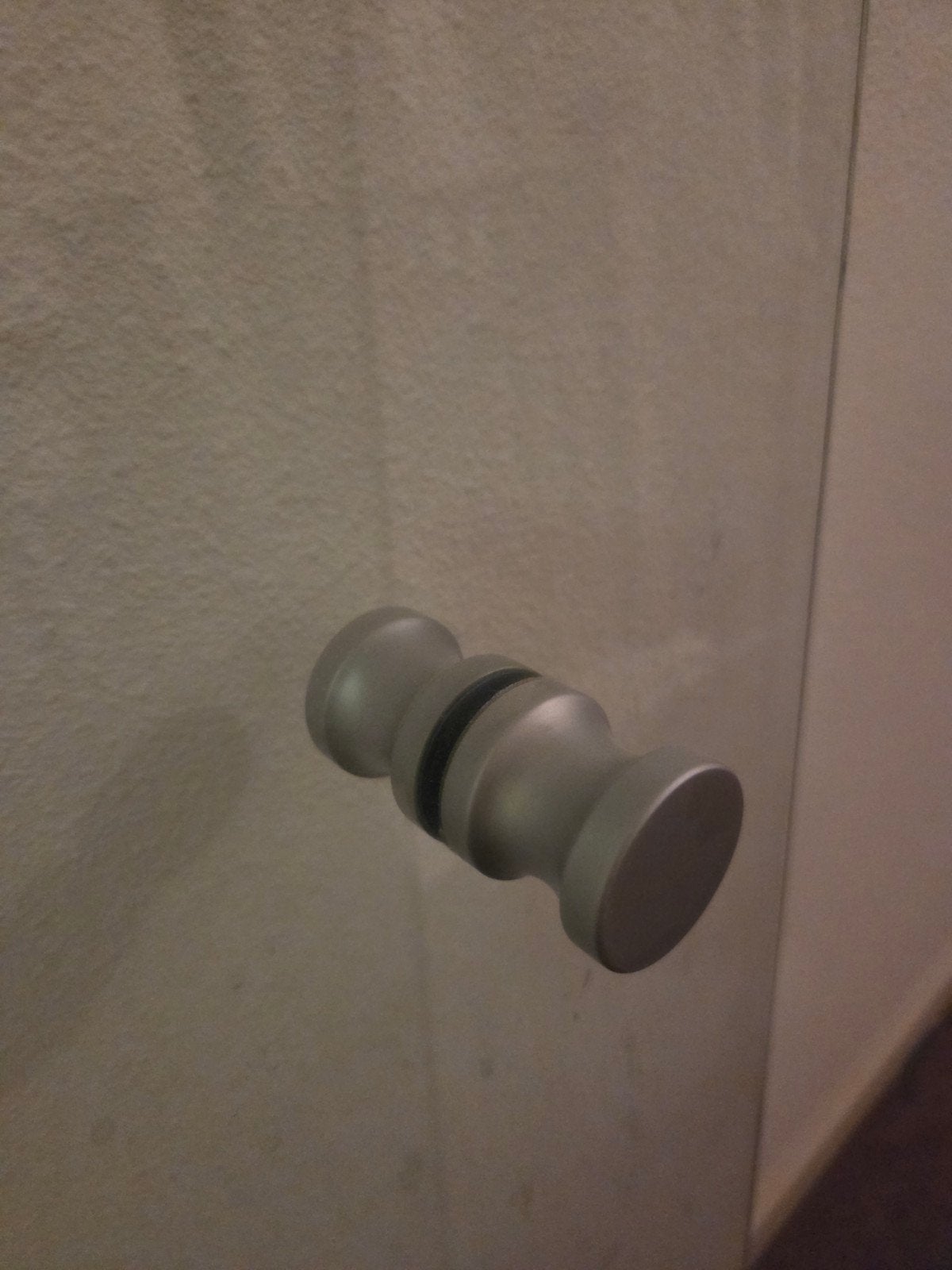 Glazen douchedeur met handvat, Ophalen, Gebruikt, Glas, Douche
