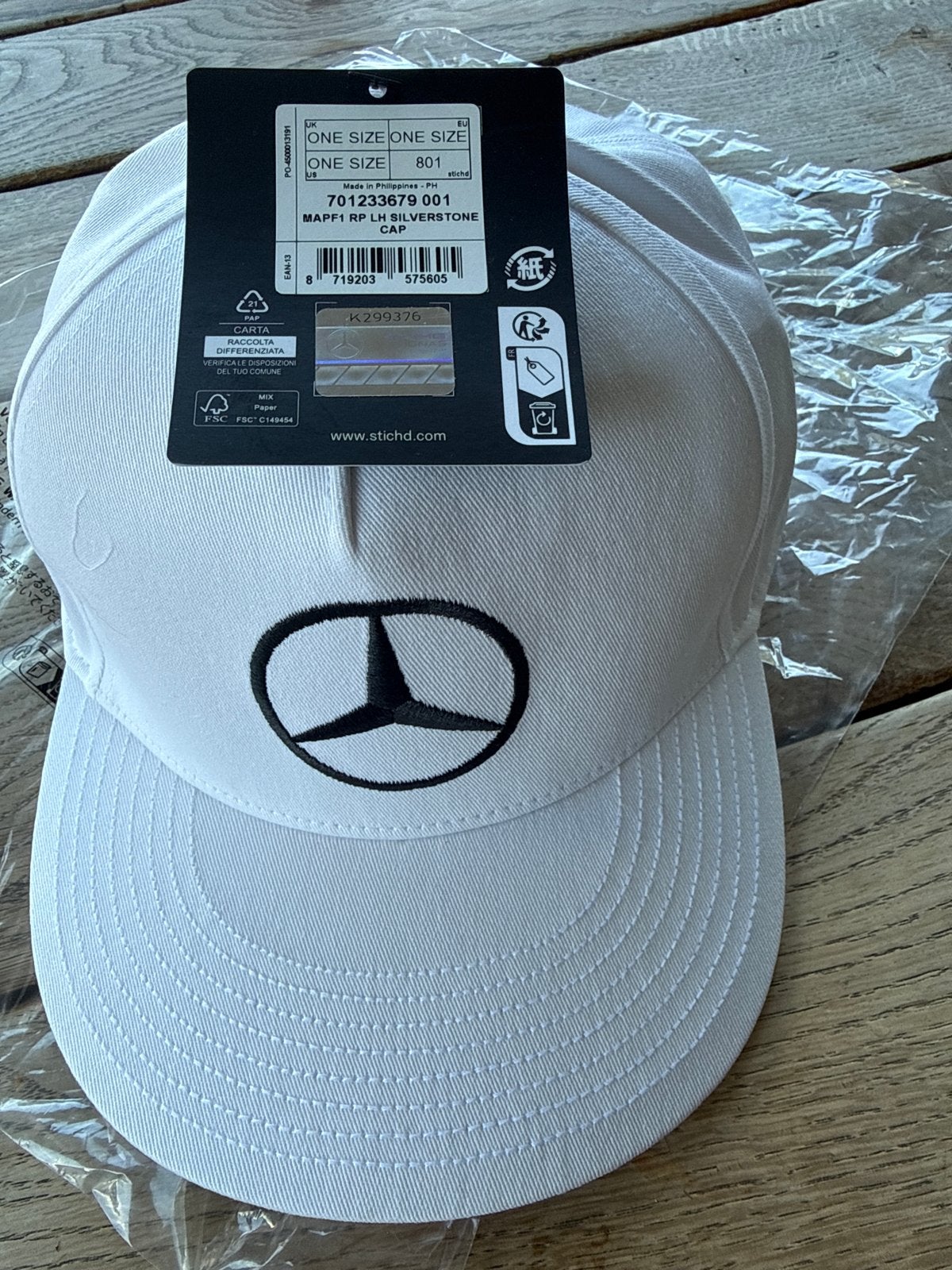 Mercedes-AMG Petronas F1 Team Cap - Great Britain, Kleding | Heren, Hoeden en Petten, Ophalen of Verzenden, Nieuw, One size fits all