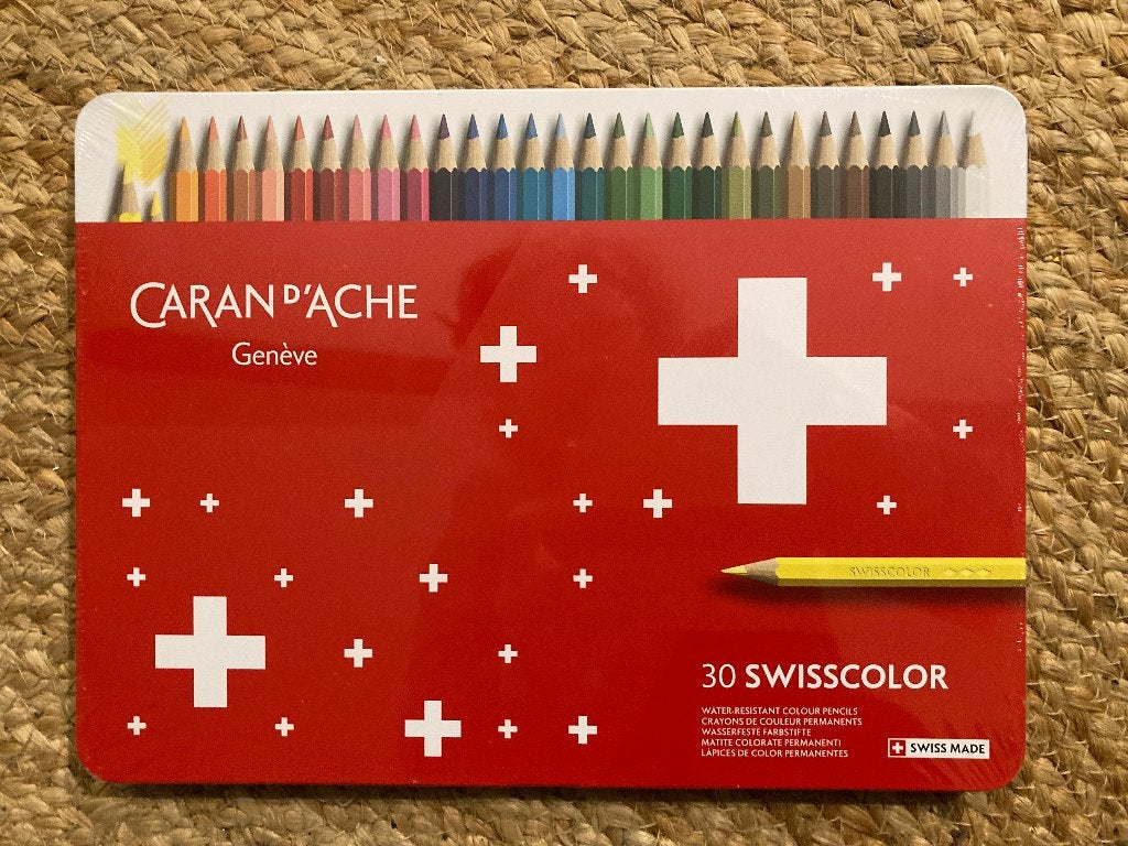 30 Aquarelpotloden Swisscolor Caran D’ache (nieuw in folie), Ophalen of Verzenden, Nieuw, Potlood of Stift