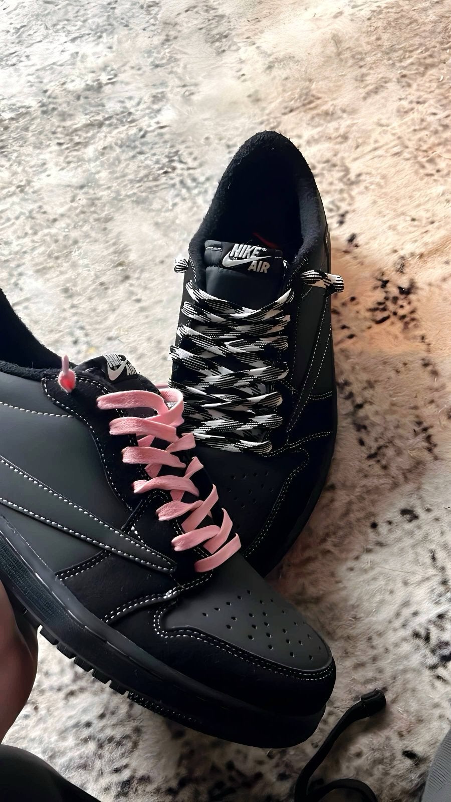 Nike Air Jordan 1 Low Travis Scott Black Phantom, Ophalen of Verzenden, Nieuw, Zwart, Sneakers of Gympen
