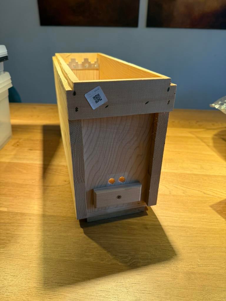 3-raams bijenkast spaarformaat, Huis en Inrichting, Ophalen, Nieuw, 45 tot 65 cm, Minder dan 55 cm