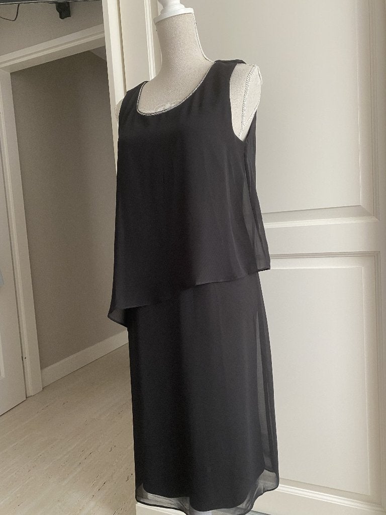 Elegant Zwart Jurkje C&A CANDA Premium - Maat 38/40 (M), Maat 38/40 (M), Zwart, Ophalen of Verzenden, Zo goed als nieuw
