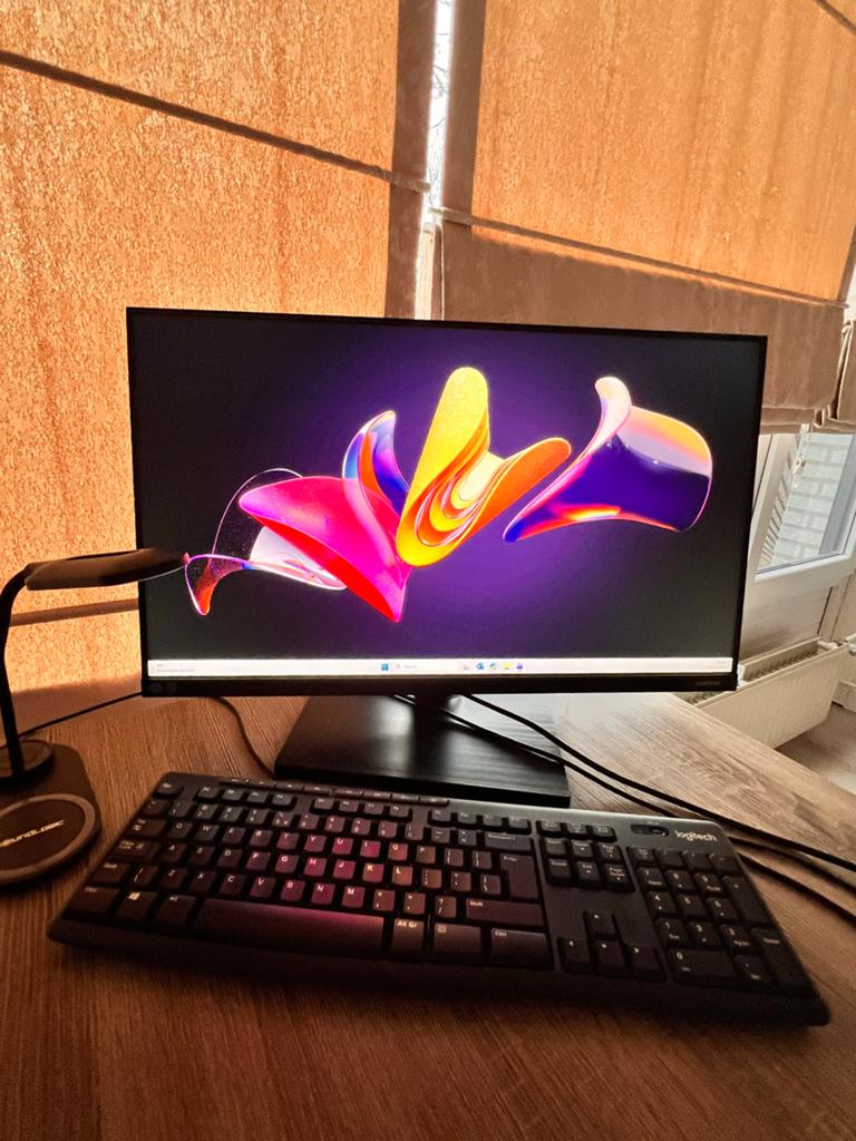 Samsung monitor met Full HD resolutie en HDMI aansluiting, Ophalen, Gebruikt, Full HD, HDMI