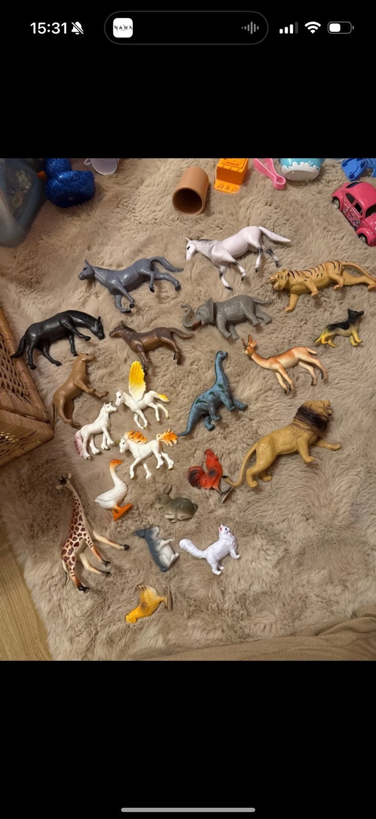 21 speelgoed dieren, Ophalen of Verzenden, Zo goed als nieuw